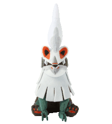 Spinning gif of the Silvally plushie.